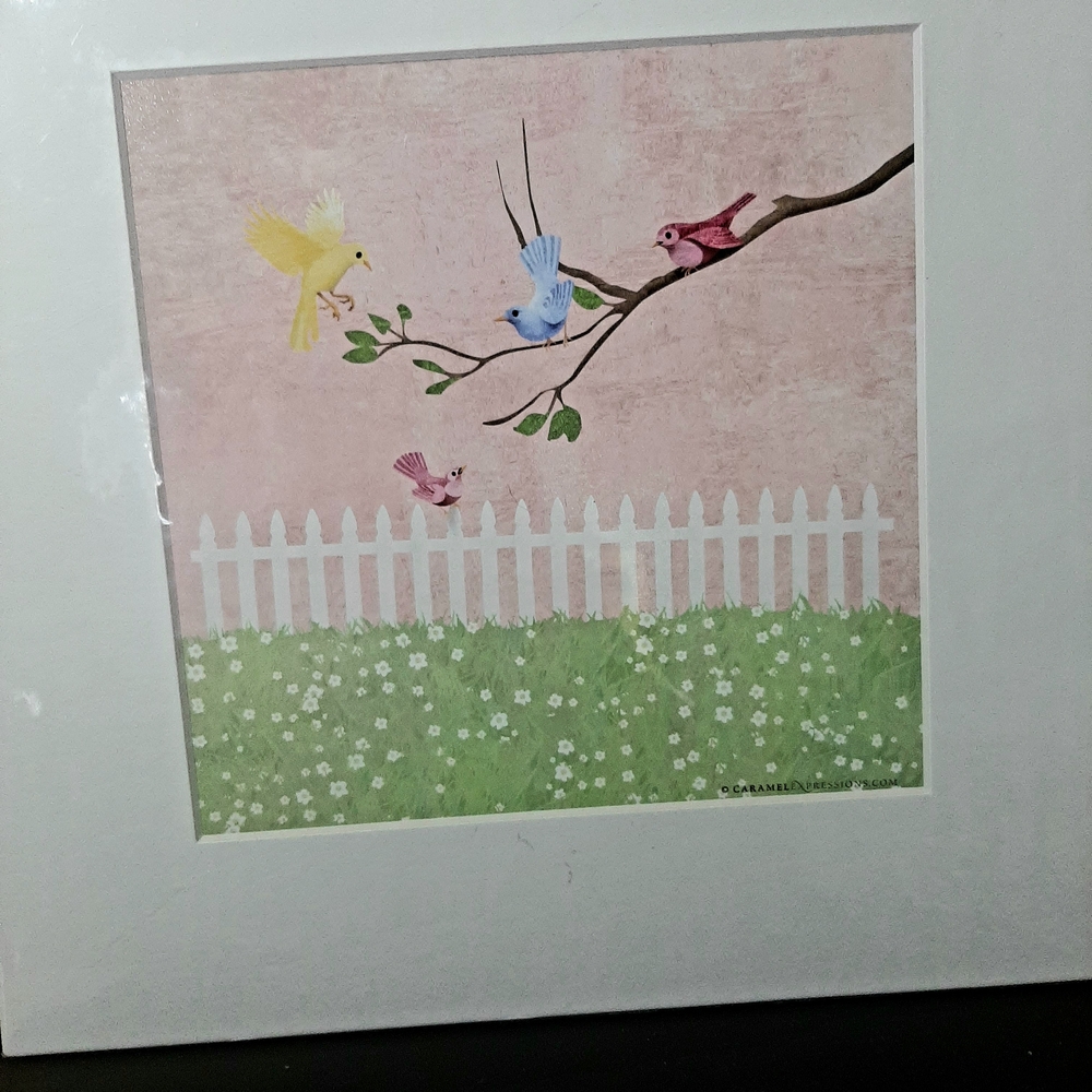Expressions Vibrant Bird Art Print